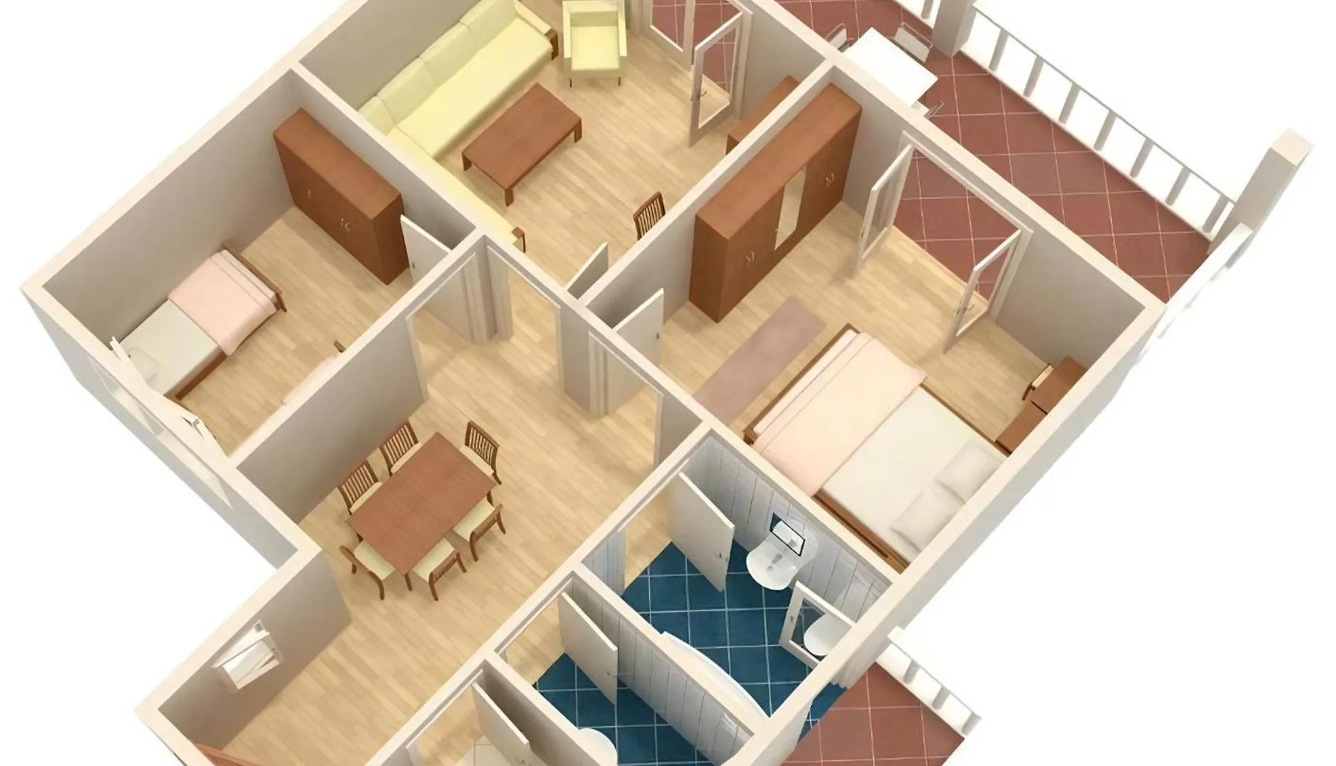 Familienwohnung In Malinska
